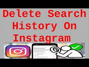 Delete Search History On Instagram