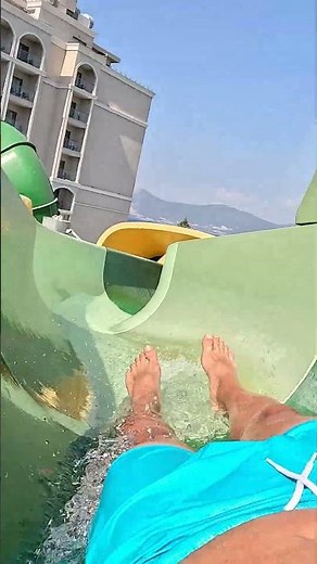 DuJA Hotel's Wildest Slide: Crazy Cone #waterpark