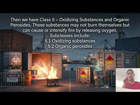 IMDG Code Classifications of Dangerous Goods | Group 4 Reporting