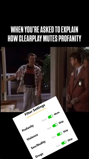 … Or—you could also just tell them to sign up for a 30-day FREE trial at clearplay.com! #enjoytheshow #clearplay | Clearplay