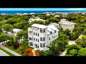Seagrove Beach Florida Modern House Tour - Newly Built Home on 30A
