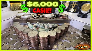 Guy finds a "Coin Pusher" with $$ THOUSANDS $$ of Dollars in It!! Can I hit it Big?? | Joshua Bartley