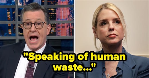 Stephen Colbert Mocked Pam Bondi Being Fired, And Everyone’s Saying The Same Thing