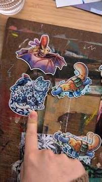 Which would you choose? (new prints and stickers!!) #stickers #print #mailclub