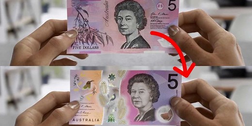 Australia’s new money is literally transparent
