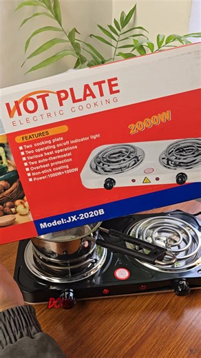 Double Plate Electric Stove: Order Yours Today!