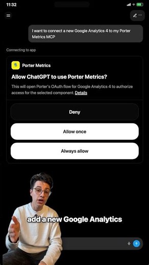 How to connect Google Analytics to ChatGPT
