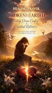 Healing Prayer for the Brokenhearted | Divine Comfort, Peace & Spiritual Restoration