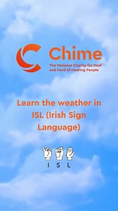 Weather in ISL (Irish Sign Language)