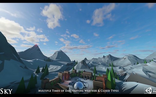 Unity资产AllSky – 220多个天空 天空盒套装 AllSky – 220 Sky Skybox Set