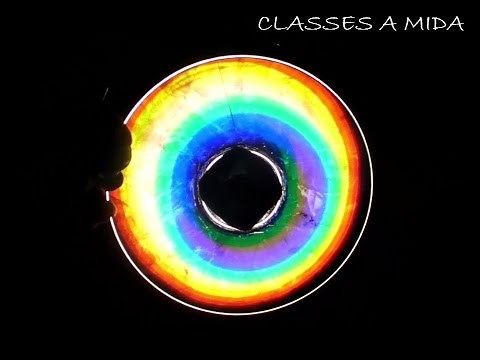 ARCO IRIS EN UN CD ESPECTACULAR! ( Experimento+ Explicación)