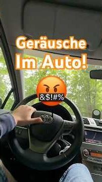 Auto klappert? 🤬 So findest du das Geräusch!