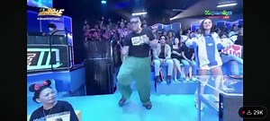 On 'It's Showtime' (Philippines TV show), Mickey Perz, who is a choreographer, performed #V_SlowDancing 🕺🕺💜 ©️vstreamph | Purple Noona PH