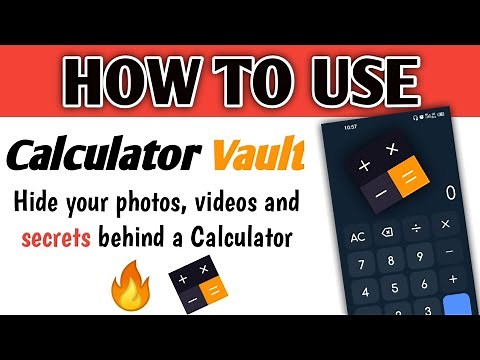How To Use Calculator Vault - Hide Photo, Video | Hide your photos, videos and secrets | Calculator