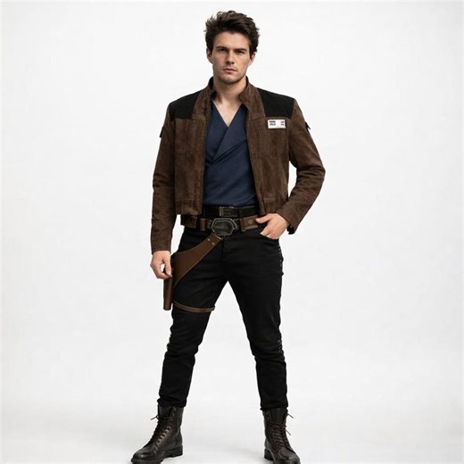 Galactic Smuggler Cosplay Costume, Space Pilot Rogue Outfit, Sci Fi Smuggler Suit. - Etsy