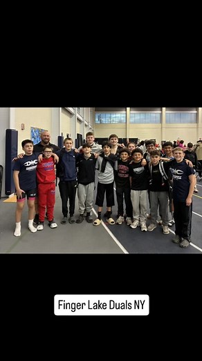 Great way to start the season and finish the fall! Kids wrestle with energy and effort. Middle School secured 2nd place and the Elementary team went 3-3. The Kto8 girls team took 3rd. Everyone got better! | Doughboy Wrestling Club