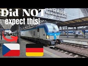 Prague to Berlin by EuroCity Train