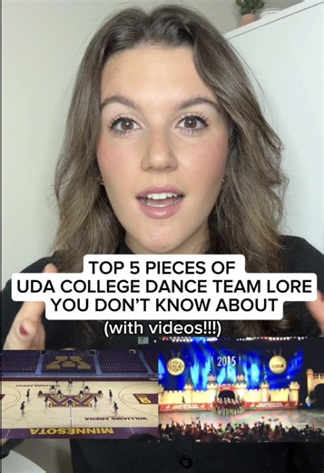 the # 1 piece of UDA college dance team lore should be put in history books #UDA #udanationals #memphisdance #minnesotadanceteam #tennesseedanceteam
