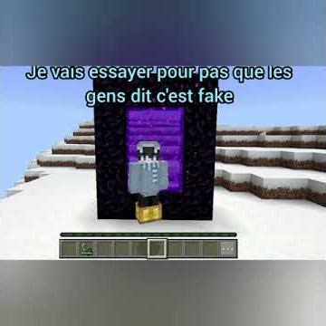 Tuto : les différents portail de Minecraft//#minecraftmcpe