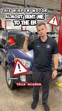 Toyota RAV4 window motor replacement | D.I.Y.