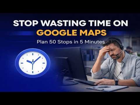 How to Plan Delivery Routes Without Spending Hours on Google Maps #googlemaps #routeplanner