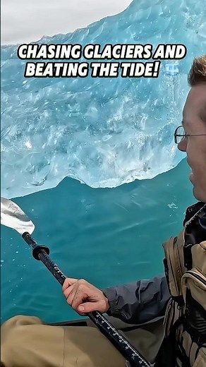 Kayaking with Icebergs 🌊 Chasing Glaciers & Racing the Tide! | Outdoor Boys