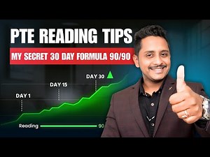 PTE Reading Tips: My Secret 30-Day Formula to Score 90/90
