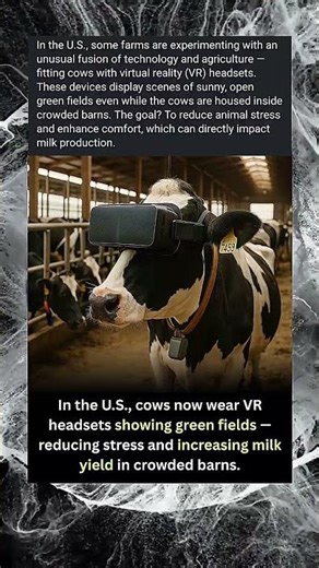 Cows Wearing VR Headsets? How Farms Use Virtual Reality to Boost Milk Production