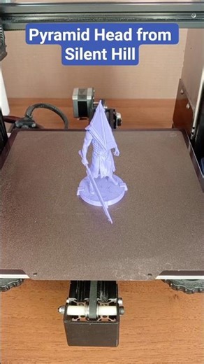 Pyramid Head on 3d printer #3d #3dprinting #dbd #silenthill #pyramidhead #deadbydaylight