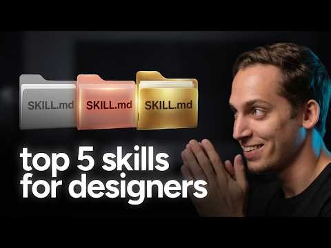 Master these 5 skills to dominate Claude Code as a designer