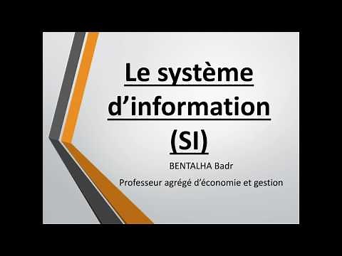 Le système d'information : COURS MANAGEMENT