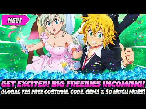 *GET EXCITED!* 200+ FREE GEMS, NEW FREE COSTUME, GIFT CODE, MORE! WHAT TO EXPECT IN GLOBAL 6TH ANNI