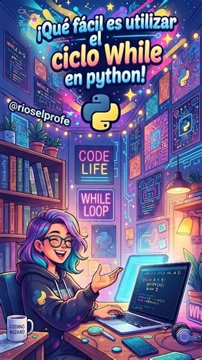 Que fácil es utilizar el ciclo While en Python #python #algoritmo