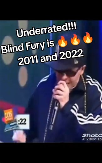Blind Fury is one of the most underrated rappers in Hip Hop. He has been spitting straight 🔥🔥🔥 for years! Someone give this man the respect he deserves! 😱🔥👊 #blindfury #rap #hiphop #106andpark
