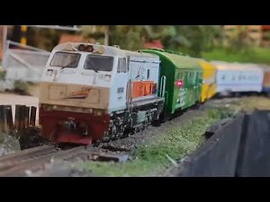 Kompilasi Kereta Api Miniatur