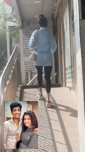 Palak Muchhal visiting her brother Palash Muchhal at the hospital as continues treatment, all in the middle of their wedding celebration | Bollywood Bliss