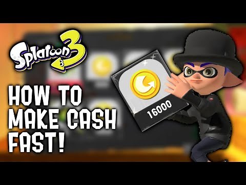BEST & FASTEST Way to Get CASH in Splatoon 3 (Money Guide)
