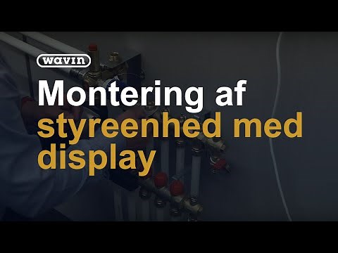 AHC 9000 - Montering af styreenhed og termostater | Wavin