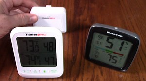 Watch Compare ThermoPro TP260B to Smartro SDC42 Hydrometer Thermomters #thisorthat on Amazon Live