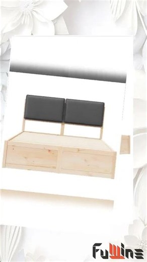 vidaXL Bettgestell mit gepolstertem Kopfteil Dunkelgrau 140 x 200 cm