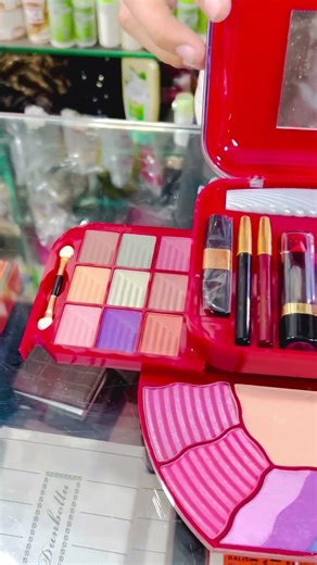 Miss Rose Mini Professional Makeup Kit || Big Makeup Box || Big Makeup Vanity #makeupset #makeupmess