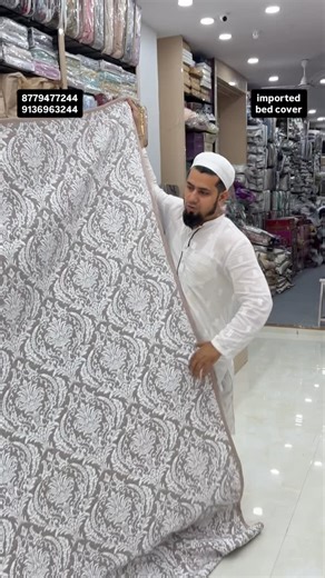 Bombay Handlooms on Instagram: "Bombay handlooms amazing quality king size bed cover 1 bed cover 2 pillow cover imported article superb collection color and combination jacquard and waffel fabric awesome article whatsapp for design 8779477244 9136963244 we are located in vashi and grant road #mumbai #comforter #carpets #quilt #bedsheet bedcover rugs mumbai cusion rugs redcarpet quilt carpets comforter viraltrending explorepagereelsinstagram."