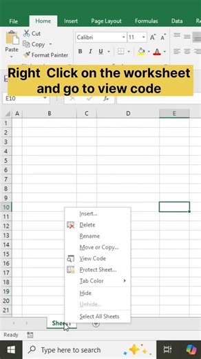 99.99% people don't know this excel trick. #excel #msword #computer