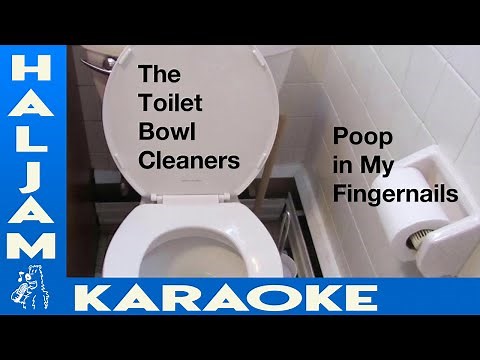 The Toilet Bowl Cleaners - Poop In My Fingernails (karaoke)