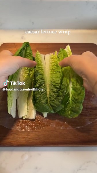 Innovative Caesar Lettuce Wrap Recipe