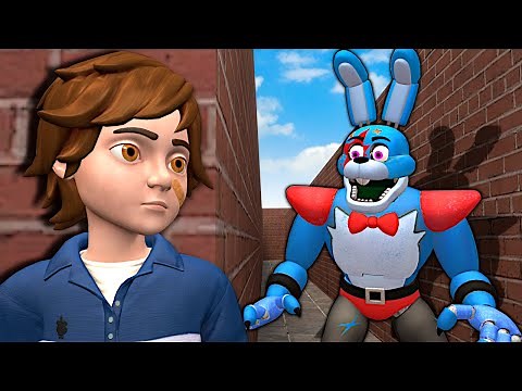 I found GLAMROCK BONNIE in a FNAF Maze! (Garry's Mod)