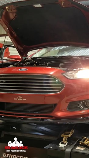 Watch this red Ford Fusion flex its muscle on the dyno! See the impressive horsepower and torque numbers it puts down after some key modifications. Plus, a deep dive into traction control. The results speak for themselves. #FordFusion #DynoTest #Horsepower #Torque #CarMods #TractionControl | Auto Mafia Racing