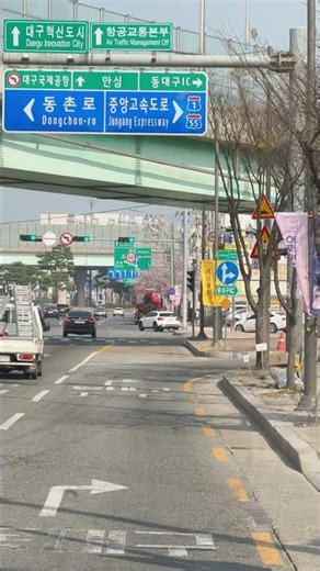 HD 4K 60fps; Driving Korea / Relax and Drive Korean Highways / Driving No Music #travel #shortsfeed