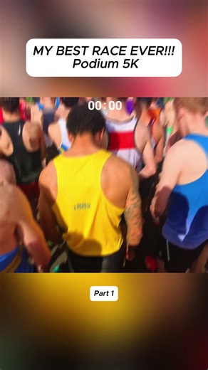 MY BEST RACE EVER!!! Podium 5K #run #half #runner