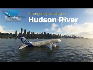 US Airways Flight 1549 emergency landing in the Hudson river on 15 Jan 2009. #a320neo
